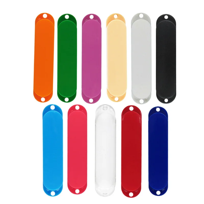 Clear 3 Pcs No Hole Closed Strat Single Coil Guitar Pickup Covers Solid ABS Pickup Sealed Cover Available Electric Guitar Parts
Clear 3 Pcs No Hole Closed Strat Single Coil Guitar Pickup Covers Solid ABS Pickup Sealed Cover Available Electric Guitar Parts