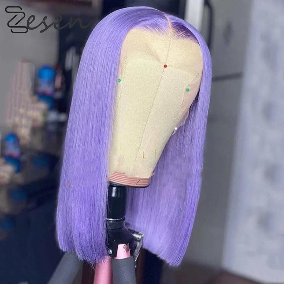 Middle Part Purple 180%Density 12-16inch Short Cut Bob Silky Straight Synthetic Lace Front Wigs for Black Women Heat Fiber
Middle Part Purple 180%Density 12-16inch Short Cut Bob Silky Straight Synthetic Lace Front Wigs for Black Women Heat Fiber