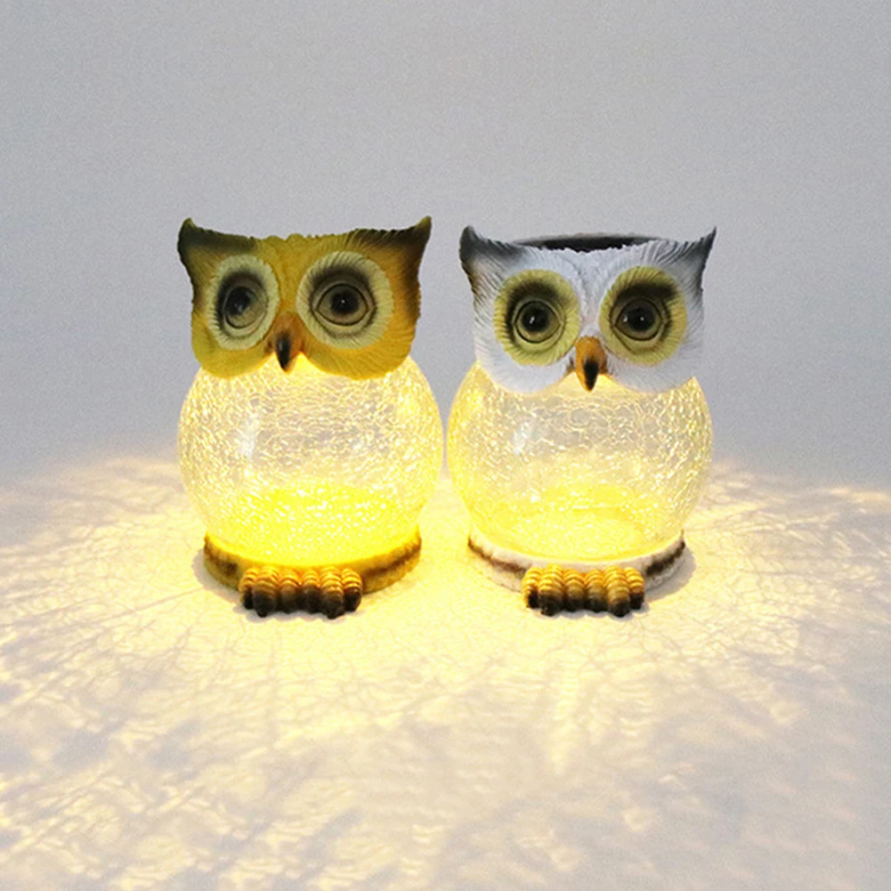 Owl Lantern Lamp Glass Ball LED Solar Light Simulation Animal Lamp Outdoor Garden LED Art Light Decoration For Courtyard Patio
Owl Lantern Lamp Glass Ball LED Solar Light Simulation Animal Lamp Outdoor Garden LED Art Light Decoration For Courtyard Patio