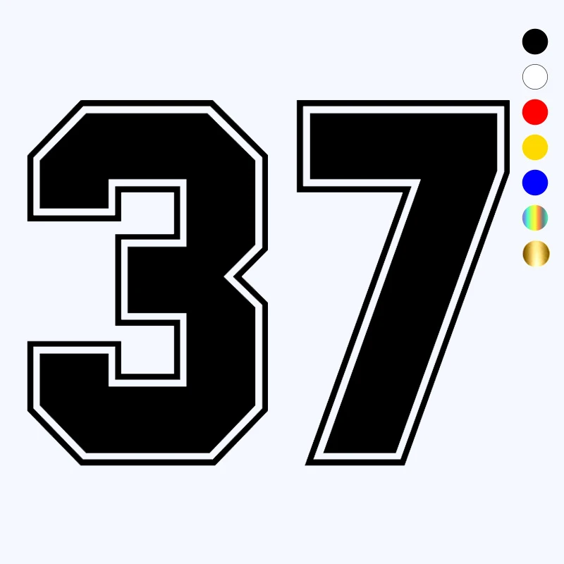 CK3213# figure Number 37 funny car sticker vinyl decal waterproof auto stickers white/ black for bumper
CK3213# figure Number 37 funny car sticker vinyl decal waterproof auto stickers white/ black for bumper