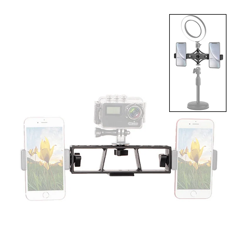 Multi-function Stand Bracket for Live Streaming Video Bloggers Mount Holder for Mobile Phones Tripods
Multi-function Stand Bracket for Live Streaming Video Bloggers Mount Holder for Mobile Phones Tripods