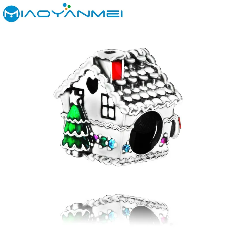 Christmas Series 925 Sterling Silver Beads Chalet Charm Fit Original Pandora Bracelets Women DIY Fashion Jewelry
Christmas Series 925 Sterling Silver Beads Chalet Charm Fit Original Pandora Bracelets Women DIY Fashion Jewelry