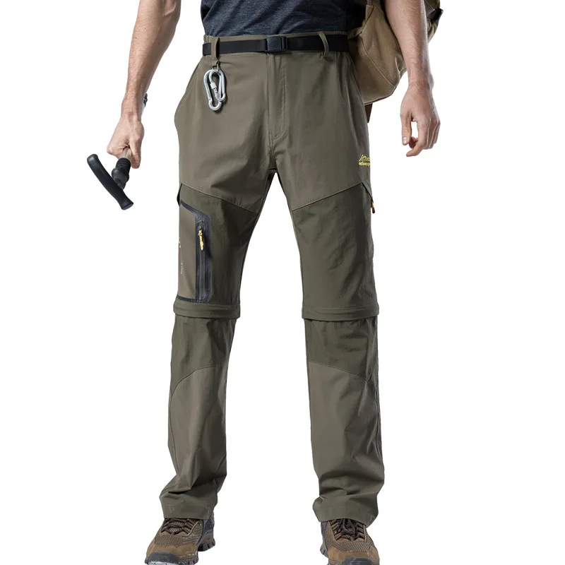 Mens Mountaineering Quick-drying Pants Long Plus Size Trousers Stretch Multi-pocket Detachable Outdoor Camping Pants Fall -40
Mens Mountaineering Quick-drying Pants Long Plus Size Trousers Stretch Multi-pocket Detachable Outdoor Camping Pants Fall -40