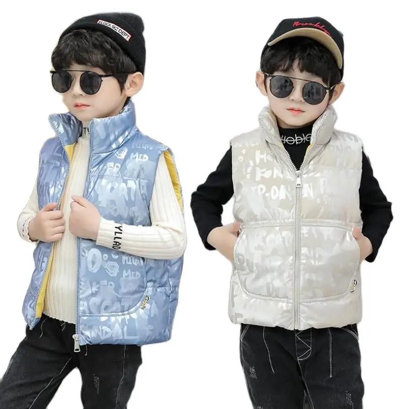 Baby waistcoat 3-9Y little kids thicken warm jacket baby girls boys spring-Fall cotton-padded children sleeveless snowsuit tops
Baby waistcoat 3-9Y little kids thicken warm jacket baby girls boys spring-Fall cotton-padded children sleeveless snowsuit tops