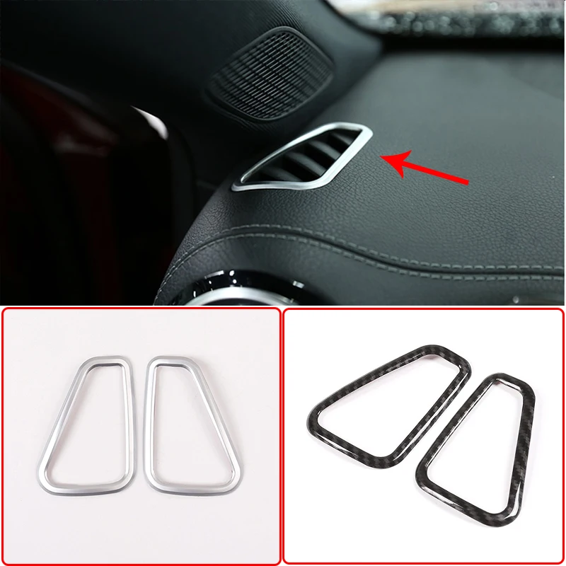 Carbon Fiber ABS Matte Style Dashboard Air Conditioning Frame Trim For Mercedes Benz A Class A180 W177 2019-2020 Car Accessories
Carbon Fiber ABS Matte Style Dashboard Air Conditioning Frame Trim For Mercedes Benz A Class A180 W177 2019-2020 Car Accessories