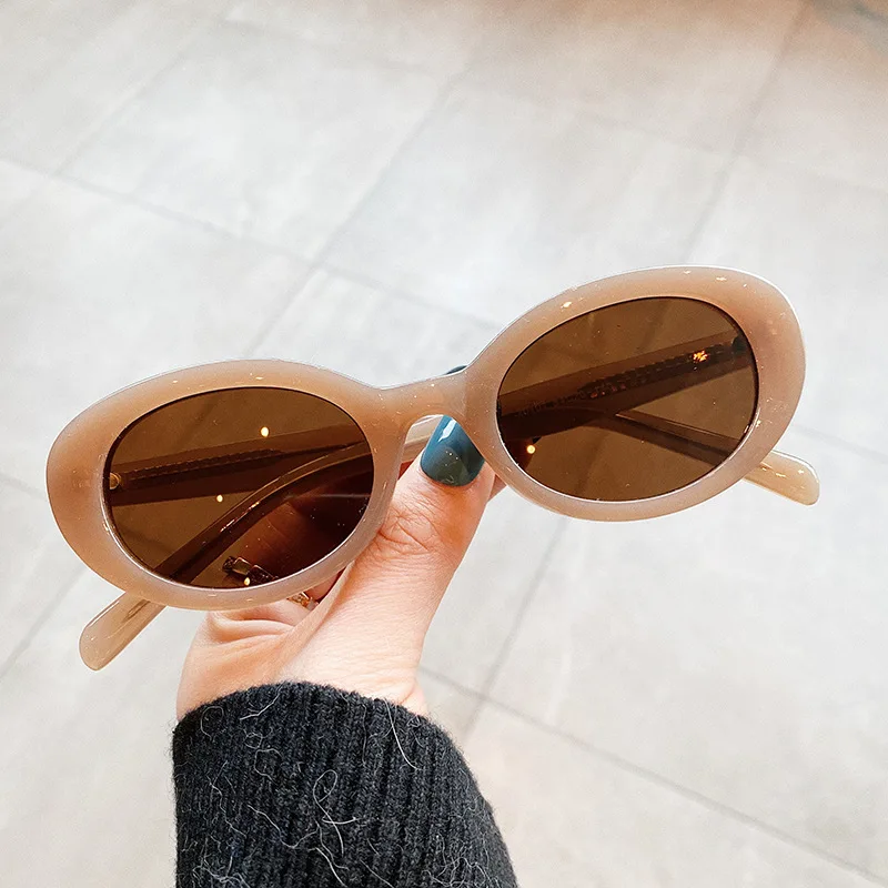SO&EI Fashion Small Oval Sunglasses Women Vintage Clear Candy Color Eyewear Men Cat Eye Shades UV400 Blue Pink Sun Glasses
SO&EI Fashion Small Oval Sunglasses Women Vintage Clear Candy Color Eyewear Men Cat Eye Shades UV400 Blue Pink Sun Glasses