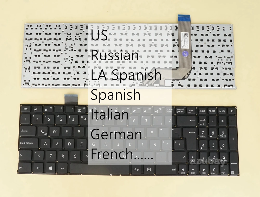 US RU LA SP IT DE FR Keyboard For ASUS 0KN1- 261US12/ -261RU12/ -261LA12/ -261SP12/ -261IT12/ -261GE12/ -261FR12 MP-13K96E0-528C
US RU LA SP IT DE FR Keyboard For ASUS 0KN1- 261US12/ -261RU12/ -261LA12/ -261SP12/ -261IT12/ -261GE12/ -261FR12 MP-13K96E0-528C