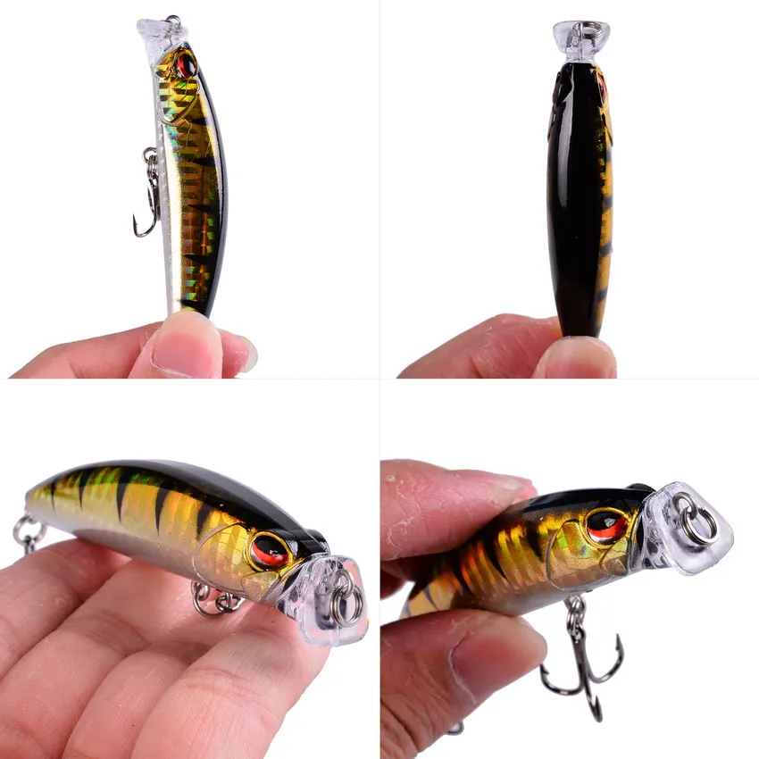 Cuerpo del señuelo tipo wobblers para superficie