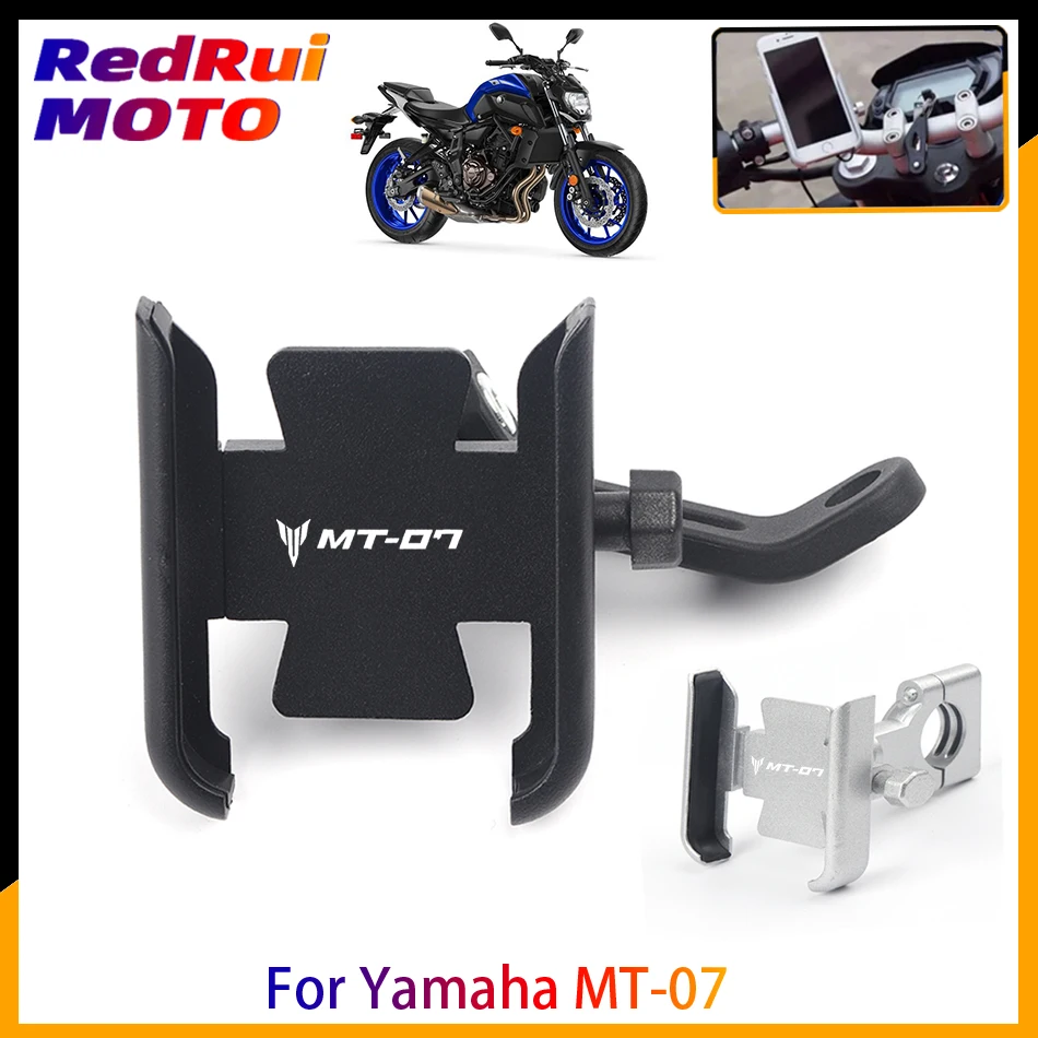 For Yamaha MT07 MT-07 Motorcycle CNC Aluminum Mobile Phone Holder GPS Navigator Rearview Mirror Handlebar Bracket Accessories
For Yamaha MT07 MT-07 Motorcycle CNC Aluminum Mobile Phone Holder GPS Navigator Rearview Mirror Handlebar Bracket Accessories