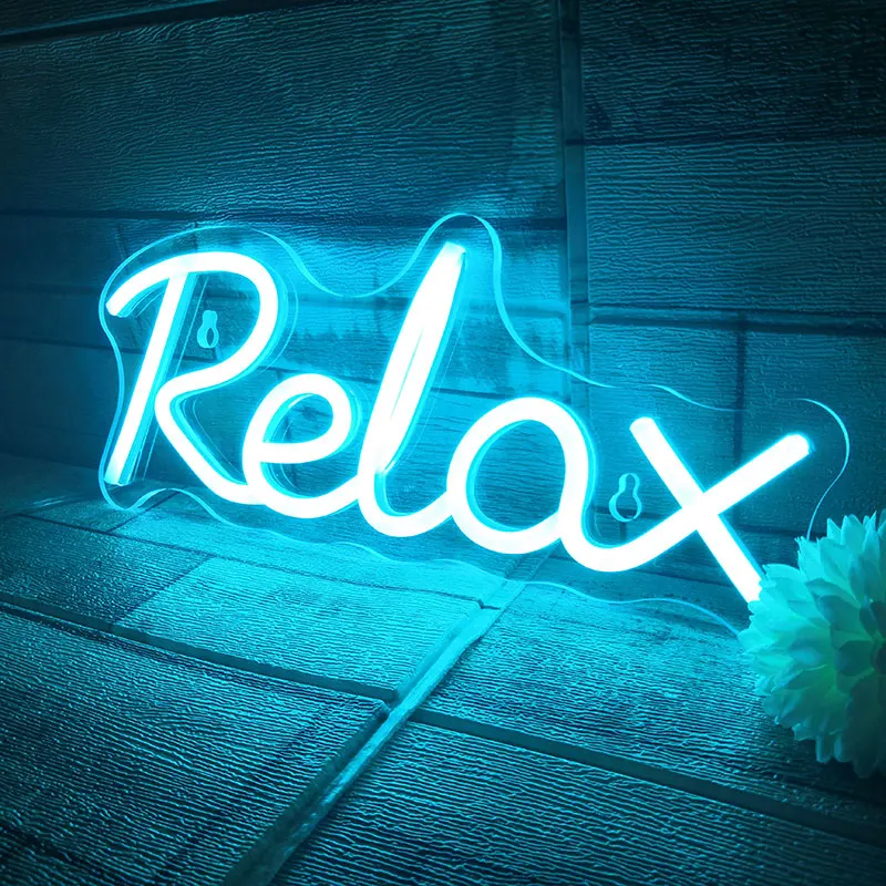 'Relax' Neon Sign Decorative Letters Led Logo Wall Art Holiday Party Decor Bar Christmas Wedding Birthday
'Relax' Neon Sign Decorative Letters Led Logo Wall Art Holiday Party Decor Bar Christmas Wedding Birthday