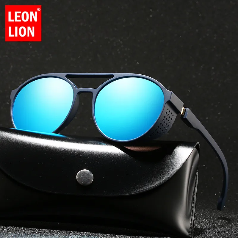 LeonLion Steampunk Sunglasses Men 2023 Round Retro Sunglasses Men Vintage Sun Glasses For Men Mirror Punk Gafas De Sol Hombre
LeonLion Steampunk Sunglasses Men 2023 Round Retro Sunglasses Men Vintage Sun Glasses For Men Mirror Punk Gafas De Sol Hombre