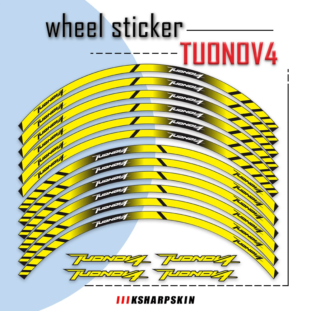 New Motorcycle front rear wheel stickers moto reflective sticker on wheel hub decoration decals for Aprilia Tuono V4 TUONOV4
New Motorcycle front rear wheel stickers moto reflective sticker on wheel hub decoration decals for Aprilia Tuono V4 TUONOV4