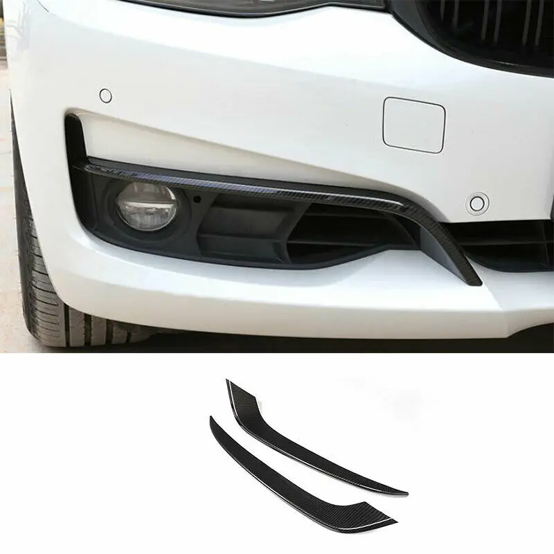 For BMW 3-Series-GT 2013-2019 ABS Carbon Fiber Front Fog Light Lamp Strip Trim car modification
For BMW 3-Series-GT 2013-2019 ABS Carbon Fiber Front Fog Light Lamp Strip Trim car modification