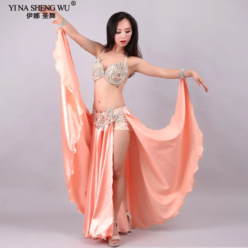 New BellyDance Performance Costume Suit Sexy Bra Maxi Skirt Oriental Dance Outfits Women India Egyptian Professional Dancewear
New BellyDance Performance Costume Suit Sexy Bra Maxi Skirt Oriental Dance Outfits Women India Egyptian Professional Dancewear