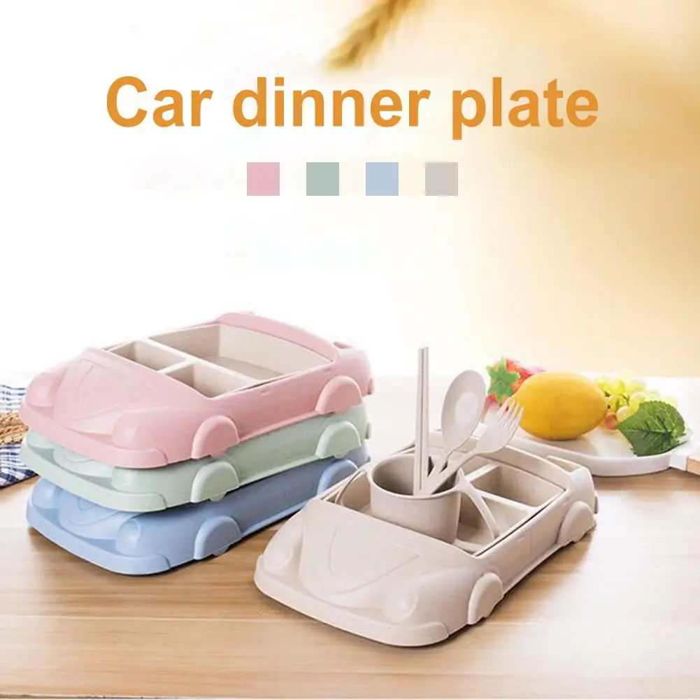5Pcs/Set Baby Tableware Set Infant Feeding Tableware Set Wheat Straw Car Shaped Plate Baby Dishes Frame Bowl Wheat Straw Plate+C
5Pcs/Set Baby Tableware Set Infant Feeding Tableware Set Wheat Straw Car Shaped Plate Baby Dishes Frame Bowl Wheat Straw Plate+C
