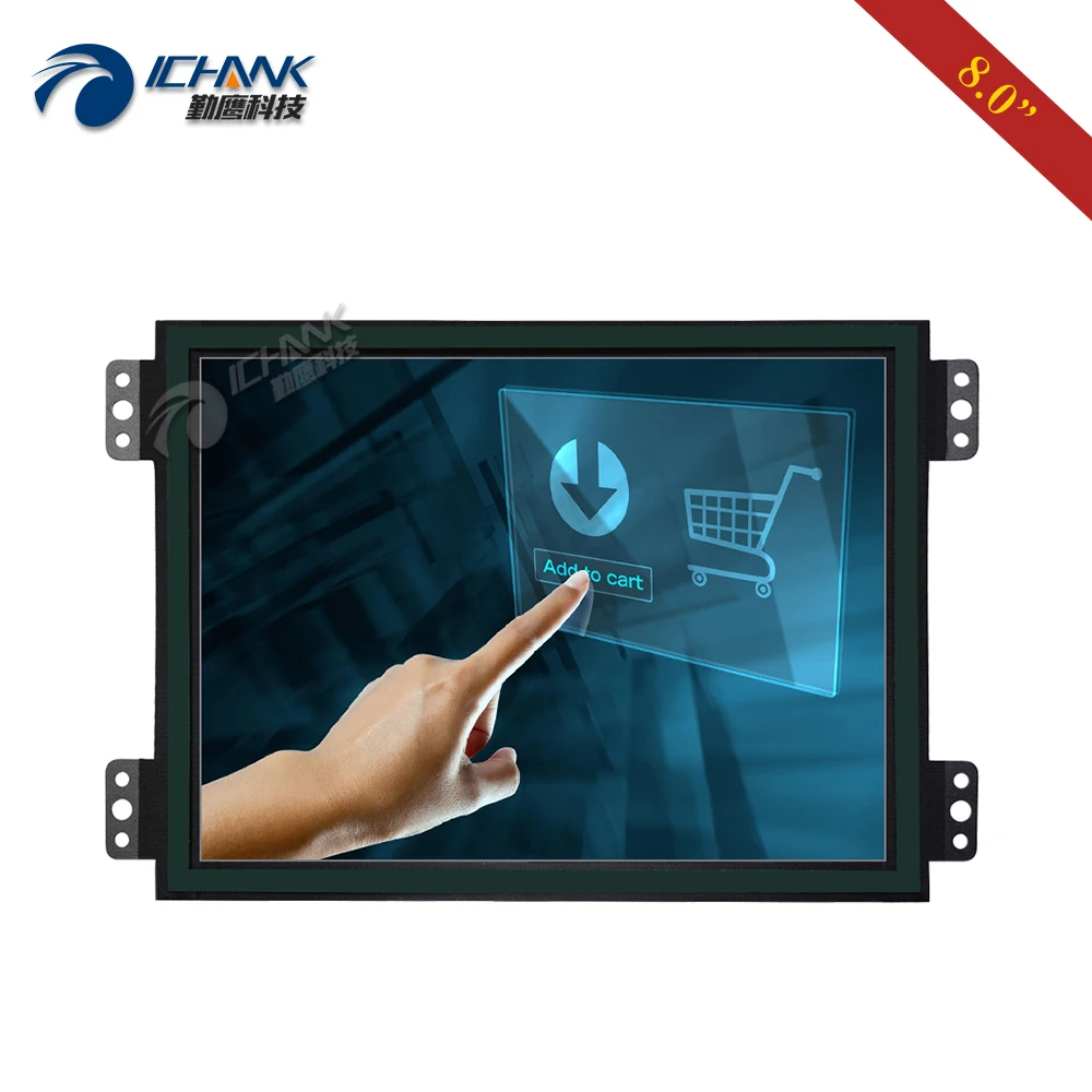 ZK080TC-LRD2/8-дюймовый ПК-монитор с открытой рамкой 1024x768 Full View IPS HDMI USB Встроенный драйвер Бесплатный емкостный сенсорный экран
ZK080TC-LRD2/8-дюймовый ПК-монитор с открытой рамкой 1024x768 Full View IPS HDMI USB Встроенный драйвер Бесплатный емкостный сенсорный экран