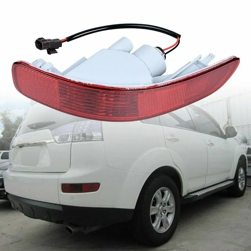 Red Halogen Rear Bumper Light Brake Fog Reflector Lamp for 2007-2012 Mitsubishi Outlander Right/Left+Bulb
Red Halogen Rear Bumper Light Brake Fog Reflector Lamp for 2007-2012 Mitsubishi Outlander Right/Left+Bulb