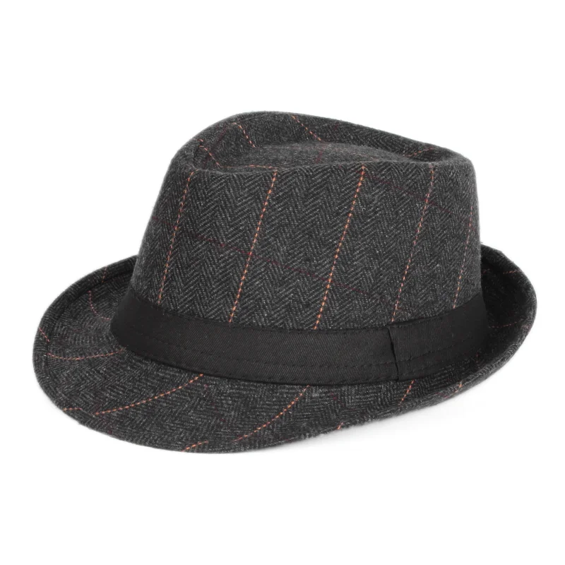 Wholesale Classic Spring and Autumn Checked Panama Fedora black white Hats Men and Women Jazz Caps
Wholesale Classic Spring and Autumn Checked Panama Fedora black white Hats Men and Women Jazz Caps