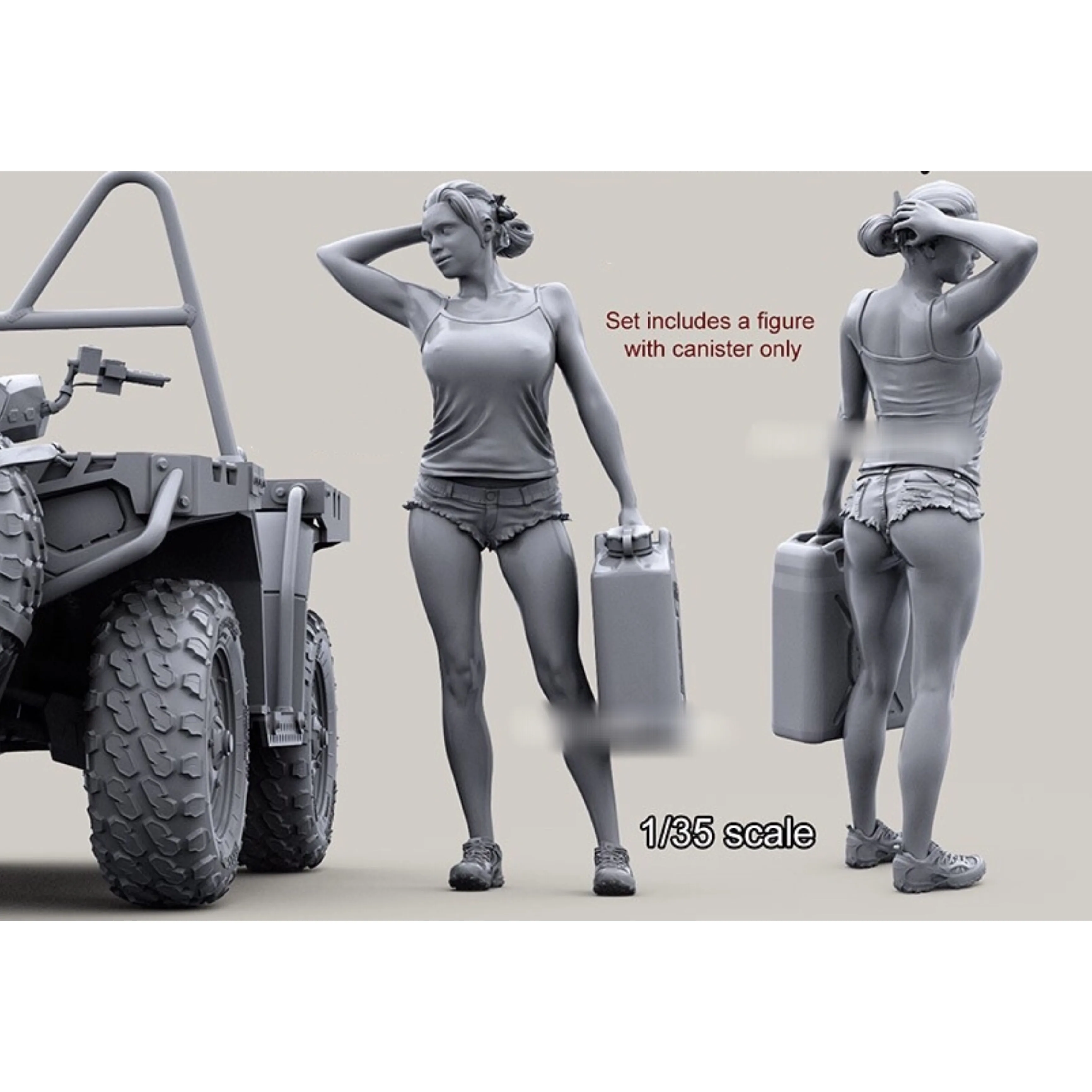 1/35 фигурка модели из смолы GK, женская роль, несобранный и Неокрашенный комплект
1/35 фигурка модели из смолы GK, женская роль, несобранный и Неокрашенный комплект