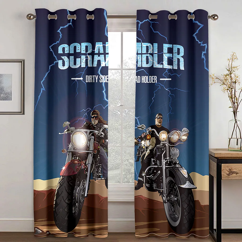 Vintage Blackout Curtains Retro Motorcycle Printed Window Curtains for Bedroom Living Room Drapes Decor カーテン
Vintage Blackout Curtains Retro Motorcycle Printed Window Curtains for Bedroom Living Room Drapes Decor カーテン