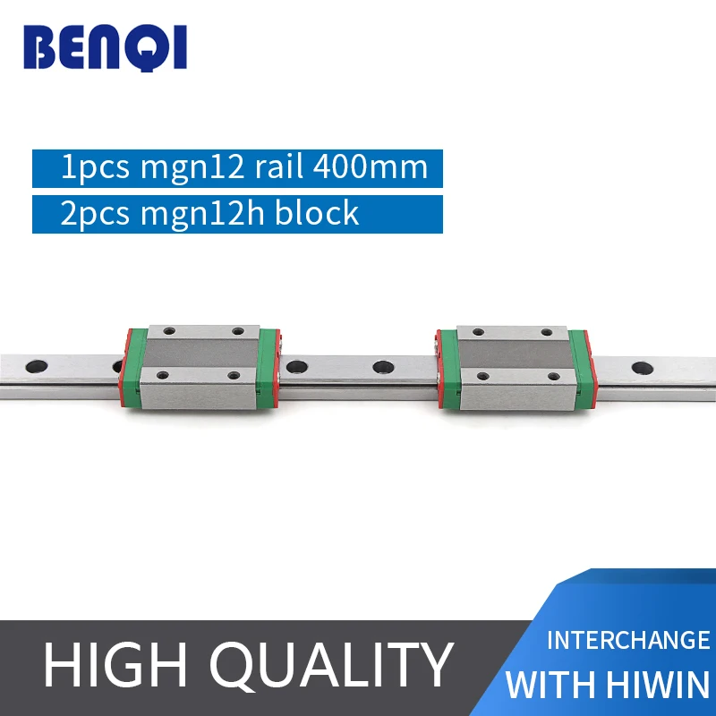Fress shipping 3d printer linear guide rail 400mm with MGN12H for machine 1 rail+2 blocks MGN12 with two blocks made in china
Fress shipping 3d printer linear guide rail 400mm with MGN12H for machine 1 rail+2 blocks MGN12 with two blocks made in china