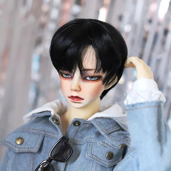 BJD Doll Wig suitable for 1-4 1-6size 37-cent black juvenile wig doll accessories
BJD Doll Wig suitable for 1-4 1-6size 37-cent black juvenile wig doll accessories