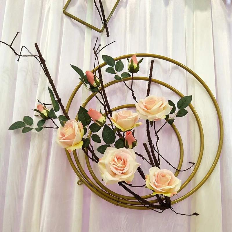 Hollow Metal Circle Curtain Ring, Wedding Decoration Props, Hanging Stage, Ceiling Line
Hollow Metal Circle Curtain Ring, Wedding Decoration Props, Hanging Stage, Ceiling Line