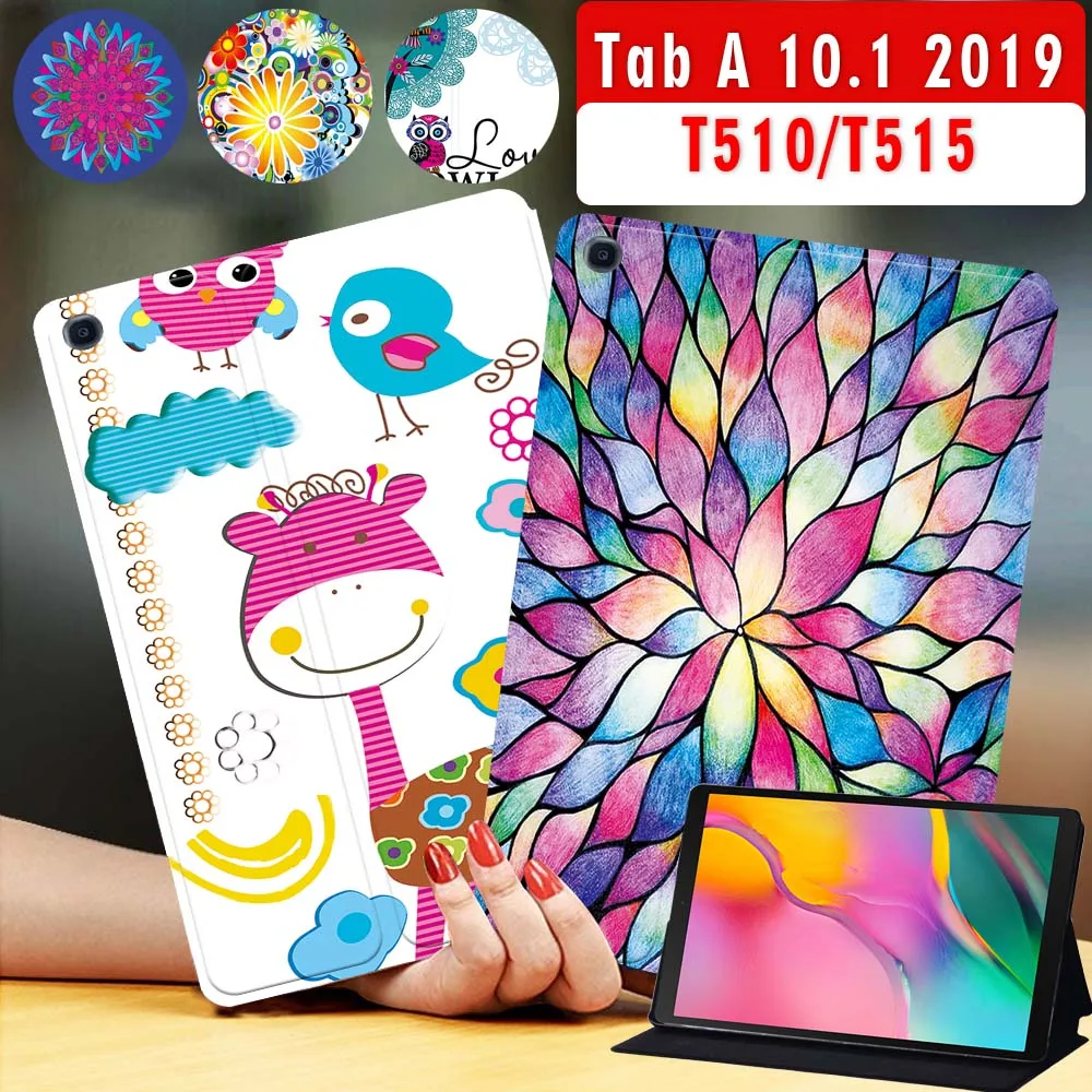Tablet Case for Samsung Galaxy Tab A 10.1 inch 2019 T510/T515 Bracket Leather Drop Protection Cover + Stylus
Tablet Case for Samsung Galaxy Tab A 10.1 inch 2019 T510/T515 Bracket Leather Drop Protection Cover + Stylus