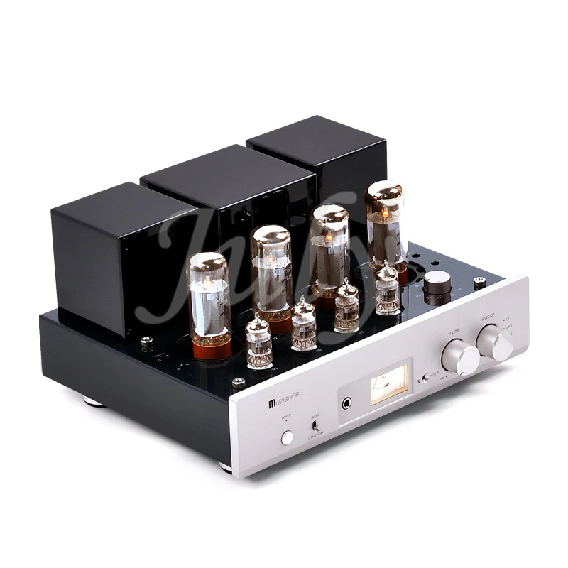 MUZISHARE X5 15W+15W EL34 tube fever tube amplifier power amplifier tube amplifier, 10HZ~50KHZ (-1.5DB)
MUZISHARE X5 15W+15W EL34 tube fever tube amplifier power amplifier tube amplifier, 10HZ~50KHZ (-1.5DB)