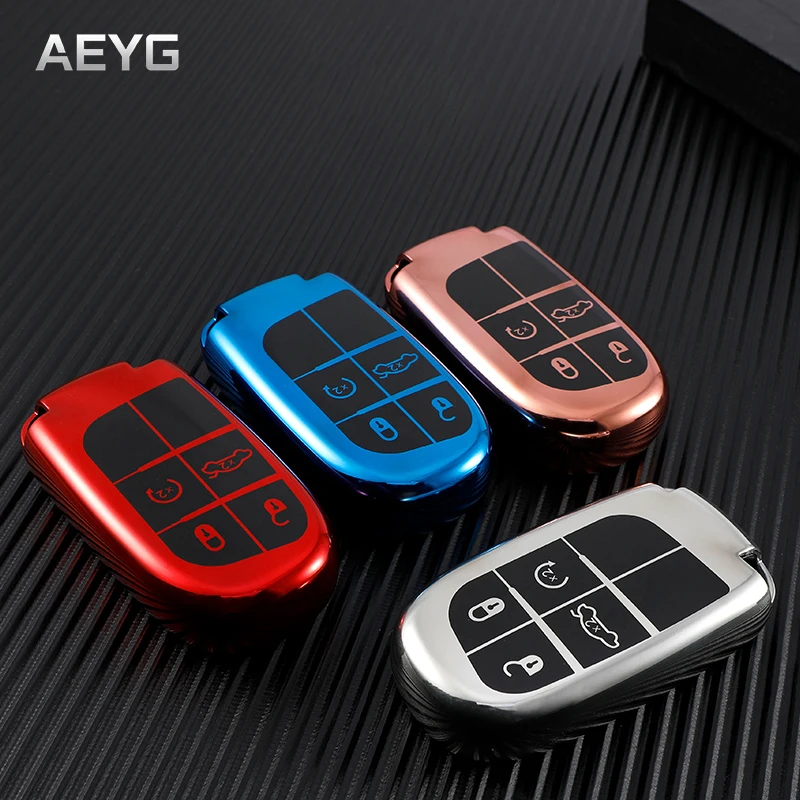 TPU Car Key Case Cover Shell Fob For Fiat Jeep Renegade Grand Dodge Ram 1500 Journey Charger Dart Challenger Chrysler Key Holder
TPU Car Key Case Cover Shell Fob For Fiat Jeep Renegade Grand Dodge Ram 1500 Journey Charger Dart Challenger Chrysler Key Holder