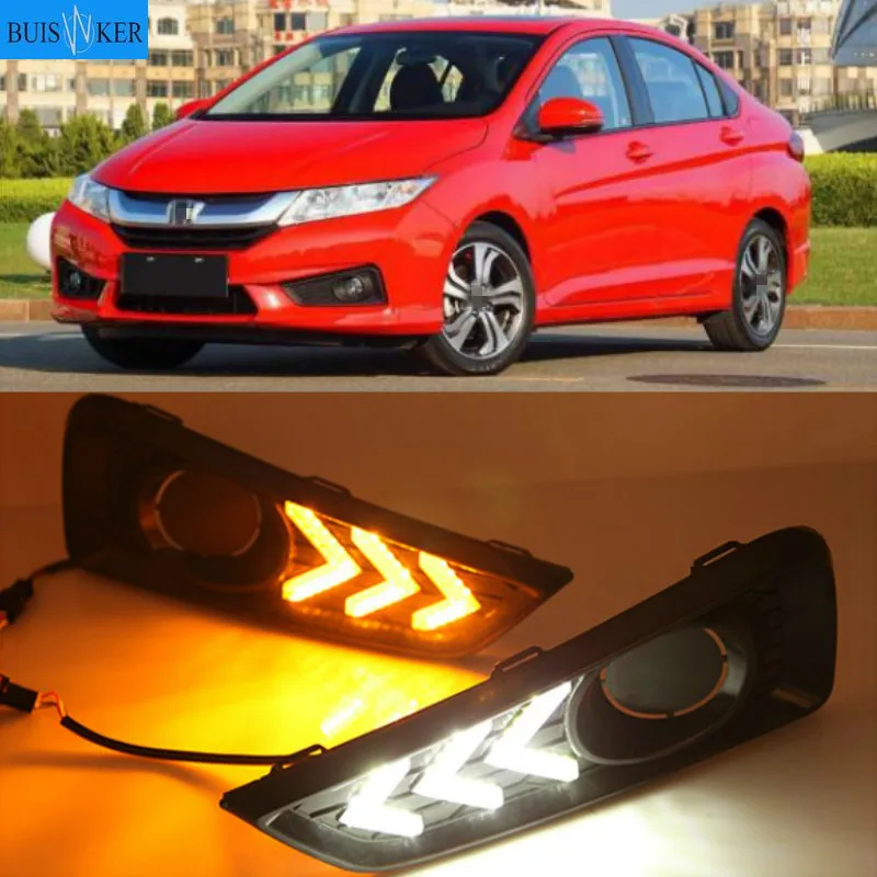 2PCS For Honda City Grace 2015 2016 Turn Yellow Signal Relay Waterproof ABS 12V Car Lamp DRL LED Daytime Running Light Fog Lamp
2PCS For Honda City Grace 2015 2016 Turn Yellow Signal Relay Waterproof ABS 12V Car Lamp DRL LED Daytime Running Light Fog Lamp