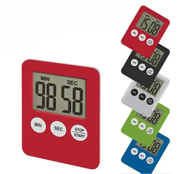 Magnetic Square Cooking Timer Kitchen Time Multifunctional Alarm Clock Tools for Basketball Race Mask Pizza 9 colors
Magnetic Square Cooking Timer Kitchen Time Multifunctional Alarm Clock Tools for Basketball Race Mask Pizza 9 colors