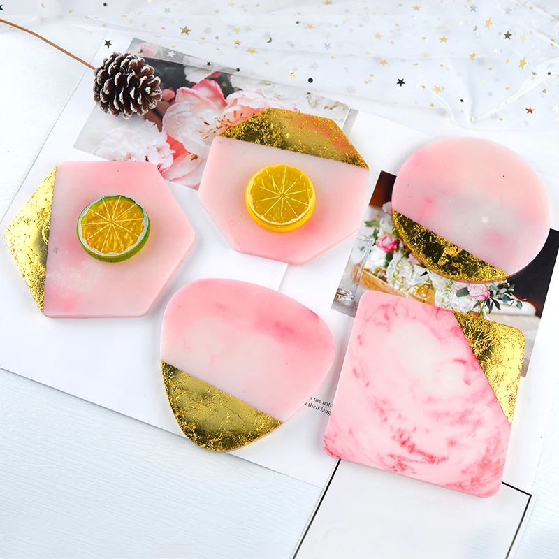Resin Coaster Tray Mold Shiny Crystal Cup Holder Epoxy Silicone Casting Mould DIY Craft Home Decor Jewelry Making Tools
Resin Coaster Tray Mold Shiny Crystal Cup Holder Epoxy Silicone Casting Mould DIY Craft Home Decor Jewelry Making Tools