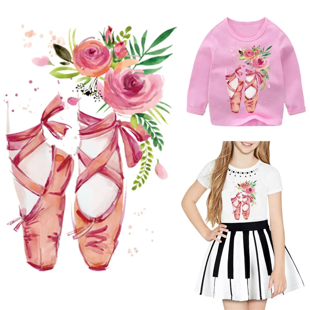 Ballet Shoes Patch Appliqued Tops Dress Heat Transfer Vinyl Diy Thermo Sticker Transfer Iron On Parches For Clothing Washable
Ballet Shoes Patch Appliqued Tops Dress Heat Transfer Vinyl Diy Thermo Sticker Transfer Iron On Parches For Clothing Washable