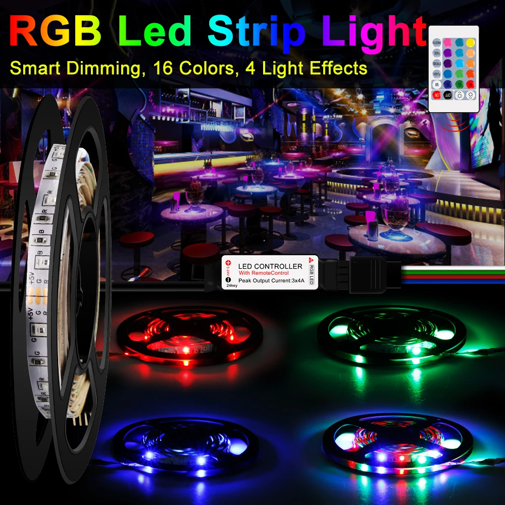 Светодиодная лента RGB с питанием от USB, 2835, 5 в постоянного тока, гибкая светодиодная лента для спальни, стен, 0,5 м, 1 м, 2 м, 3 м, 4 м, 5 м, ТВ, подсветильник ка, украшение
Светодиодная лента RGB с питанием от USB, 2835, 5 в постоянного тока, гибкая светодиодная лента для спальни, стен, 0,5 м, 1 м, 2 м, 3 м, 4 м, 5 м, ТВ, подсветильник ка, украшение