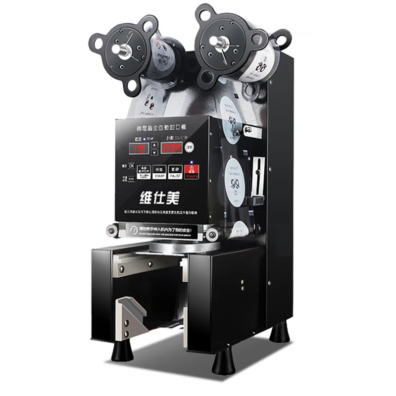 Automatic Commercial Bubble Tea Sealer Electricl Plastic Cup Sealing Machine Cup Packing Sealer Cup lid Sealer Equipment FK95
Automatic Commercial Bubble Tea Sealer Electricl Plastic Cup Sealing Machine Cup Packing Sealer Cup lid Sealer Equipment FK95