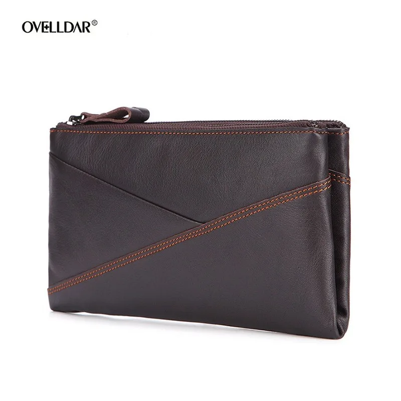 Vintage Genuine Leather Long Wallet Men Purse Zipper Wallet Moible Phone Wallet RFID Blocking Credit Card Holder Large Capacity
Vintage Genuine Leather Long Wallet Men Purse Zipper Wallet Moible Phone Wallet RFID Blocking Credit Card Holder Large Capacity