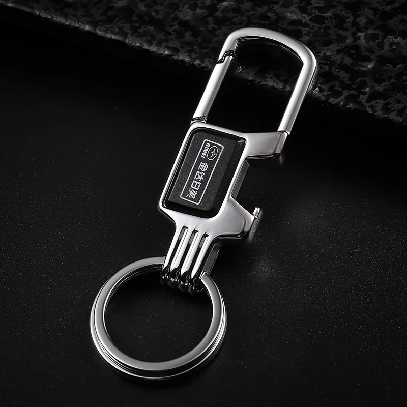 Car Keychain Male Waist Pendant Metal Zinc Alloy Anti-lost Theft Lock Buckle Bottle Opener Keychain Keychain Accessories
Car Keychain Male Waist Pendant Metal Zinc Alloy Anti-lost Theft Lock Buckle Bottle Opener Keychain Keychain Accessories