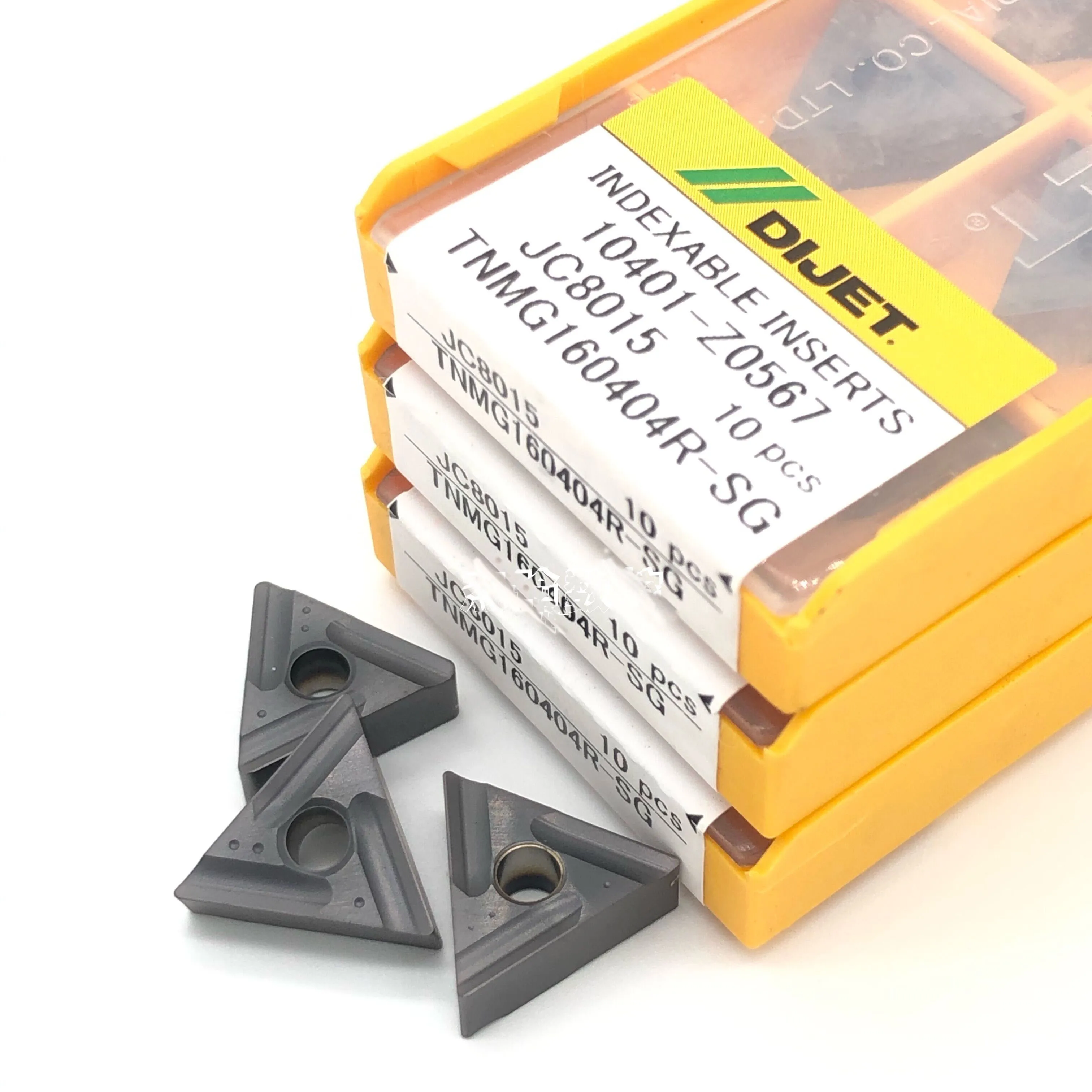 CNC Inserts Triangle Slotting Inserts TNMG160404/08R/L-SG JC8015 Stainless Steel
CNC Inserts Triangle Slotting Inserts TNMG160404/08R/L-SG JC8015 Stainless Steel