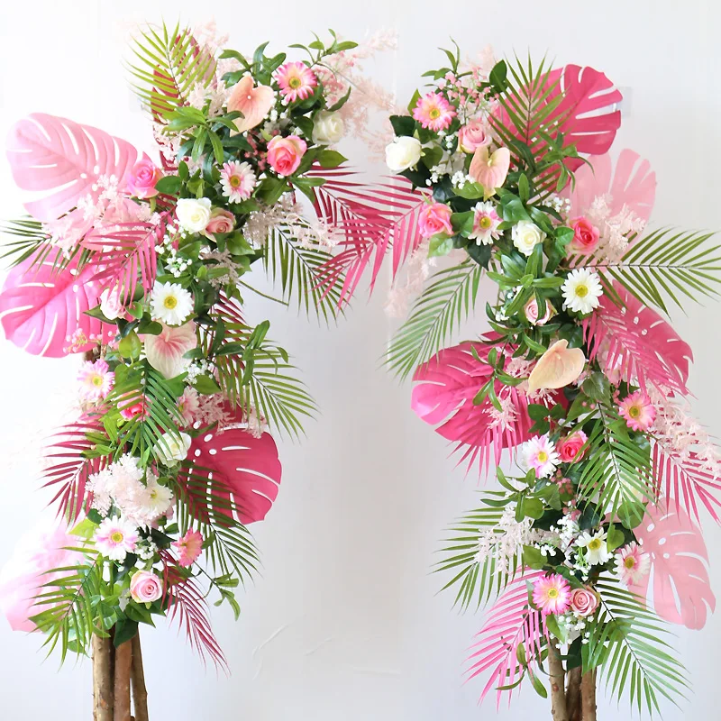 Wedding Decoration Flower Row, Pink Feather Flower Wall, Road Lead T Stage Floral Background, Iron Stand, Artificial Flower
Wedding Decoration Flower Row, Pink Feather Flower Wall, Road Lead T Stage Floral Background, Iron Stand, Artificial Flower
