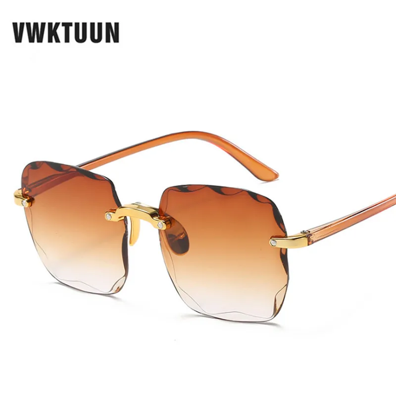 VWKTUUN Rimless Sunglasses Women Men Driving Driver Shades Vintage Square Sun Glasses For Men Brand Designer UV400 Oculos
VWKTUUN Rimless Sunglasses Women Men Driving Driver Shades Vintage Square Sun Glasses For Men Brand Designer UV400 Oculos