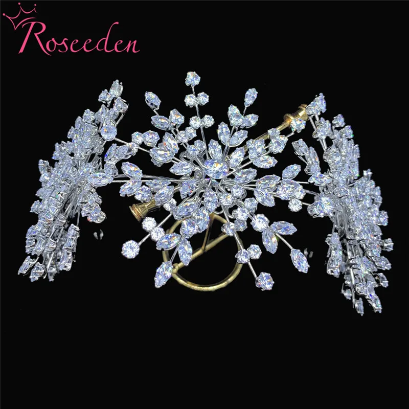 Classic CZ Wedding Headband Fashion Zircon Tiara Crown Bridal Hair Accessories Jewelry RE4205
Classic CZ Wedding Headband Fashion Zircon Tiara Crown Bridal Hair Accessories Jewelry RE4205