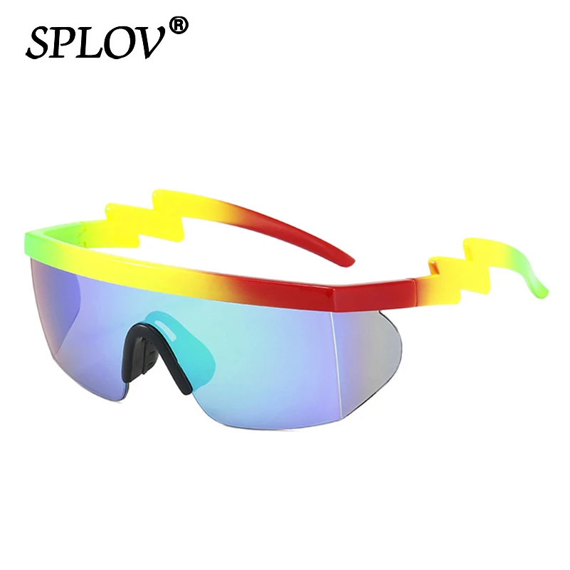 Oversized Outdoor Sunglasses for Men Women Irregular Wave Frame Design Shades Fashion Siamese Lens Sun Glasses Eyewear
Oversized Outdoor Sunglasses for Men Women Irregular Wave Frame Design Shades Fashion Siamese Lens Sun Glasses Eyewear