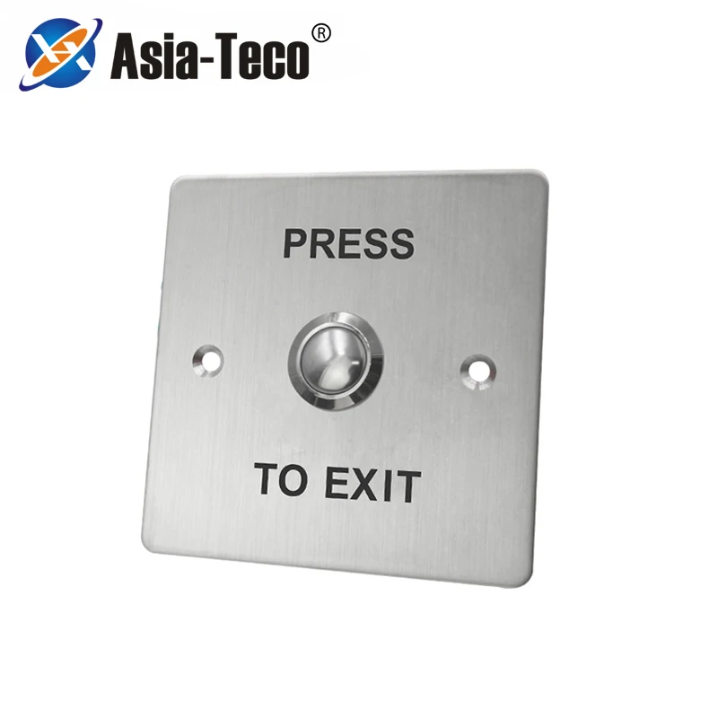 Stainless Steel Door Exit Button Release Push Switch for Home Access Control Lock System control
Stainless Steel Door Exit Button Release Push Switch for Home Access Control Lock System control