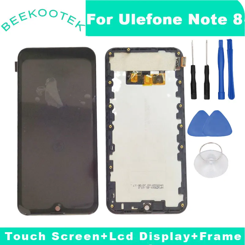 New Original Ulefone Note 8 LCD Display and Touch Screen With Frame Digitizer Replacement For Ulefone Note 8 Free Tools
New Original Ulefone Note 8 LCD Display and Touch Screen With Frame Digitizer Replacement For Ulefone Note 8 Free Tools