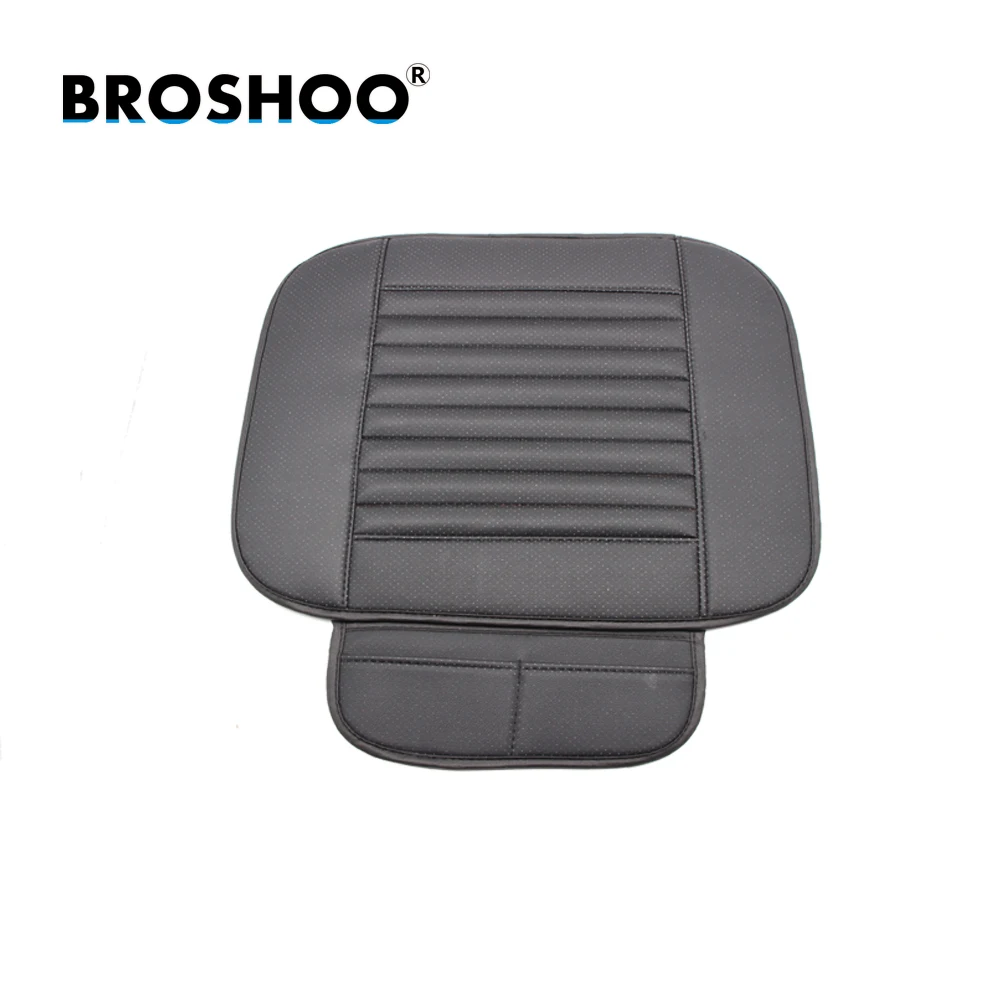 BROSHOO Hot Sale! Car Seat Cushion Bamboo Charcoal Leather Single Pad Four Seasons General Car Mat Piece Set Single Car Styling
BROSHOO Hot Sale! Car Seat Cushion Bamboo Charcoal Leather Single Pad Four Seasons General Car Mat Piece Set Single Car Styling