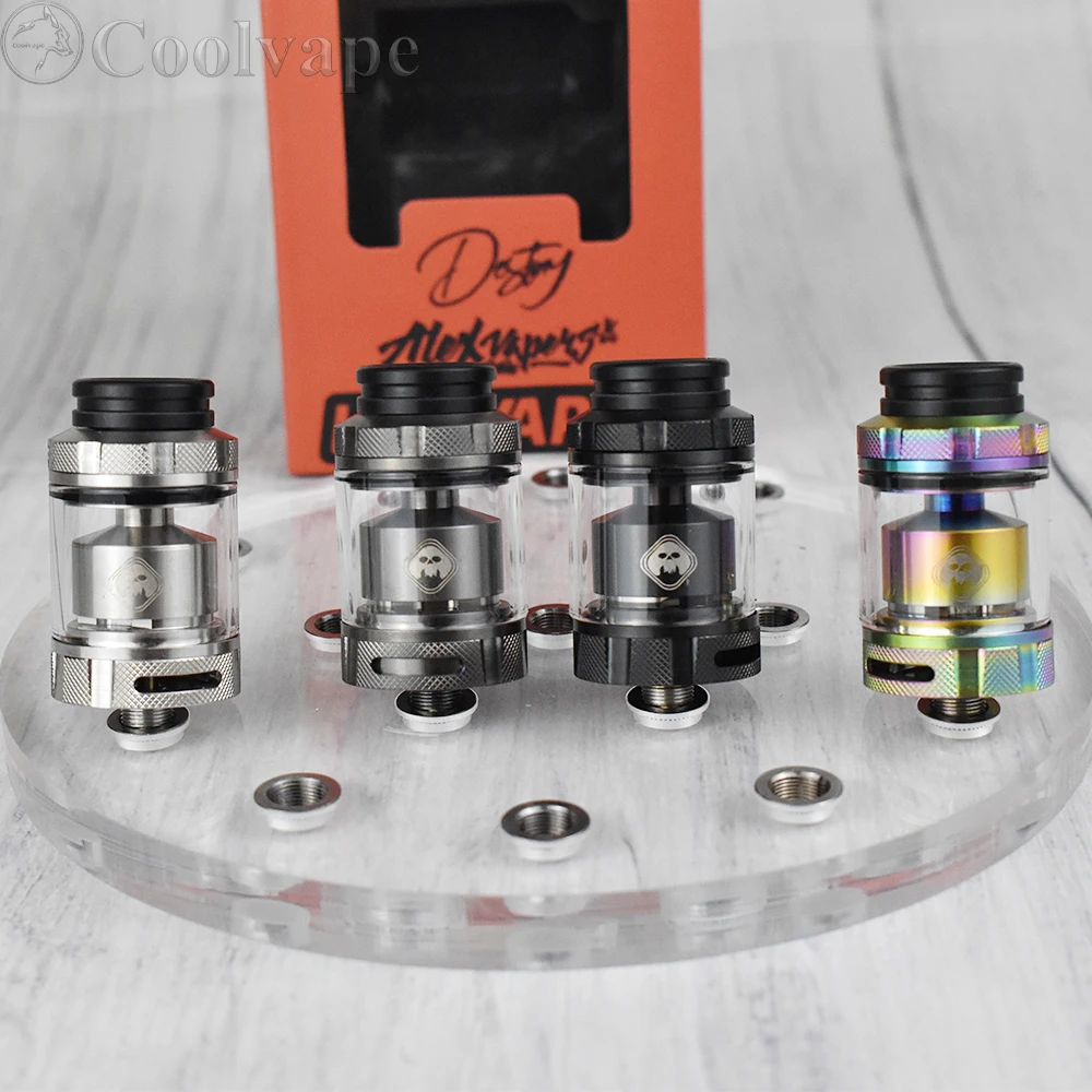 Электронная сигарета DESTINY RTA 24 мм tank Atomizer 316 нержавеющая сталь Одиночная катушка перестраиваемая для регулировки воздушного потока Регулируемый rta Танк против Zeus X
Электронная сигарета DESTINY RTA 24 мм tank Atomizer 316 нержавеющая сталь Одиночная катушка перестраиваемая для регулировки воздушного потока Регулируемый rta Танк против Zeus X