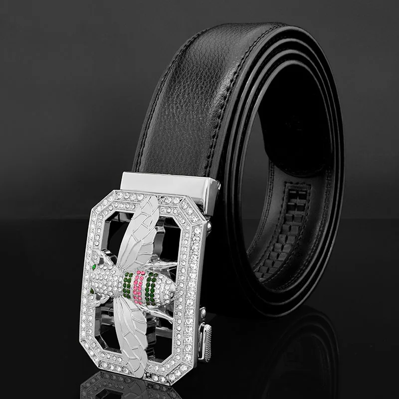 High quality luxury brand dautomatic buckle man belt genuine leather fashion designer leather Cowskin ceinture animal blue
High quality luxury brand dautomatic buckle man belt genuine leather fashion designer leather Cowskin ceinture animal blue