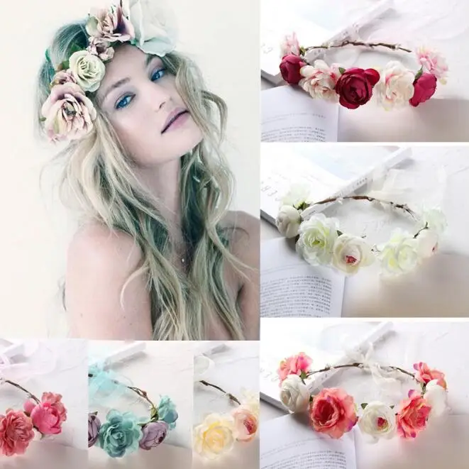 100Pcs/Lot DIY Simple Multi Bohemian Flowers Wreath Head Bands Bride Photos HeadBands Hair Styling Tools Accessory HA1524
100Pcs/Lot DIY Simple Multi Bohemian Flowers Wreath Head Bands Bride Photos HeadBands Hair Styling Tools Accessory HA1524