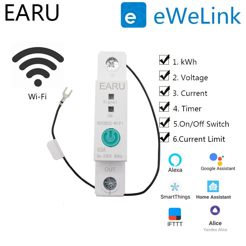 1P Din-рейка, Wi-Fi, быстрое энергопотребление, измеритель мощности, автоматический выключатель, таймер времени, реле, Вольтметр для умного дома
1P Din-рейка, Wi-Fi, быстрое энергопотребление, измеритель мощности, автоматический выключатель, таймер времени, реле, Вольтметр для умного дома